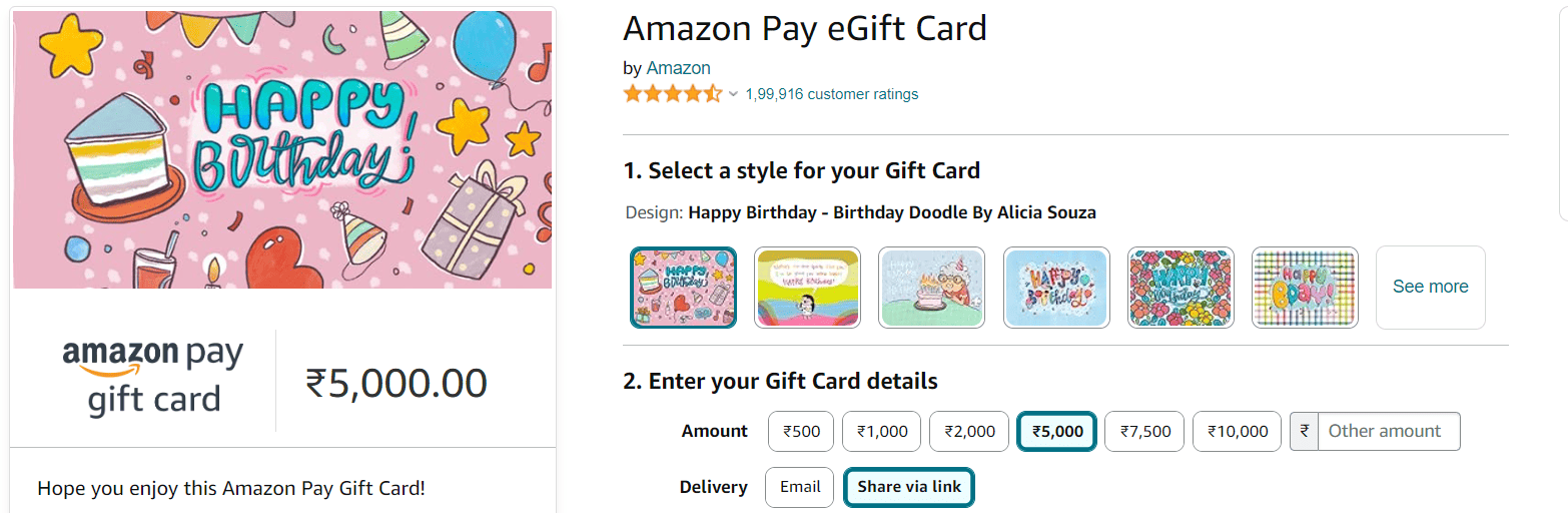 Amazon Gift Card Code