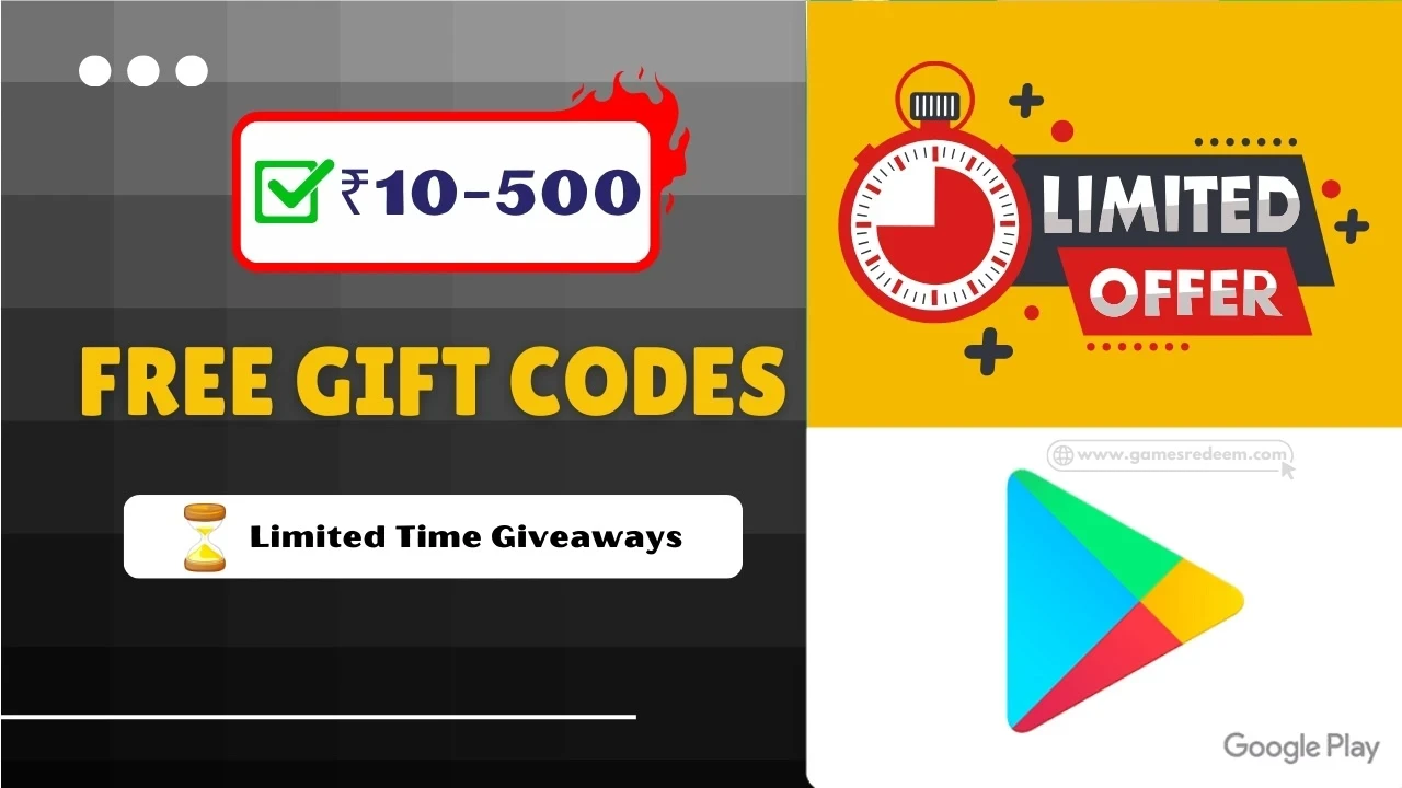 Free Google Play Gift Cards