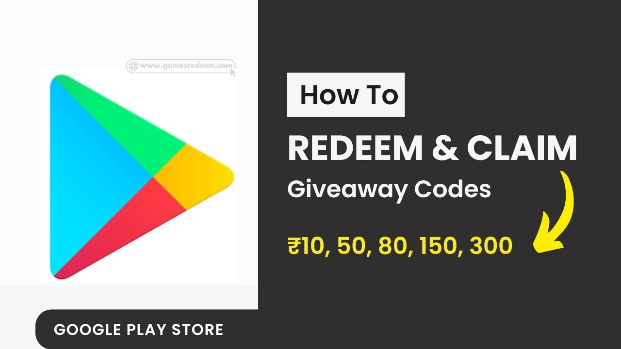 Redeem Code in Play Store