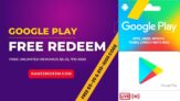 Free Redeem Code Google Play: Rs. 100, 400, 600, 800, 1000