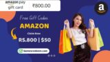 Free Amazon Gift Card Code – 100% Working Redeem Now