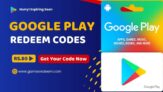 Redeem Code Google Play Free Rs.50, 70, 120, 180, 240, 300